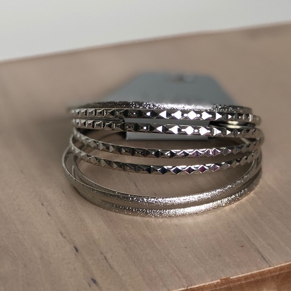 Silver Bangles - Picture 2 of 4